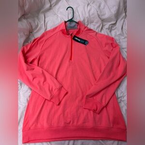 Adidas quarter zip performance  sweatshirt size XL NWT!